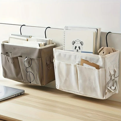 Bedside fabric organizer