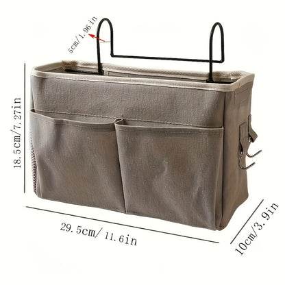 Bedside fabric organizer